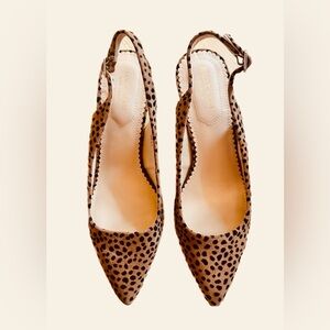 *NWOT* Isaac Mizrahi New York - Women’s Leopard Print Slingback Pumps